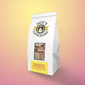 Cranberry Cornbread Crackers