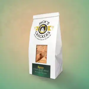 Spicy Chocolate Mint Crackers