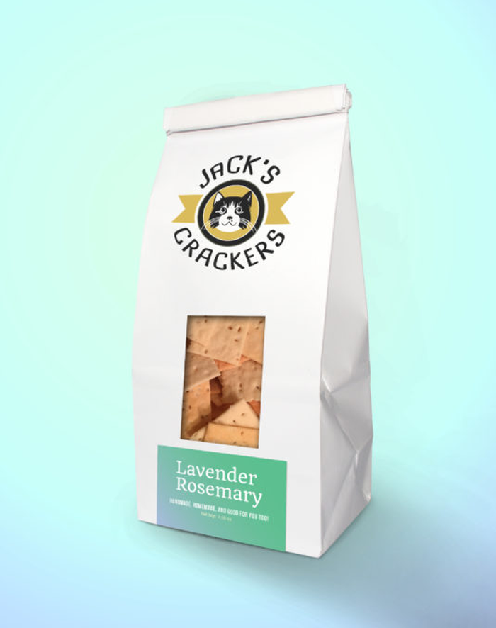 Lavender Rosemary Crackers bag