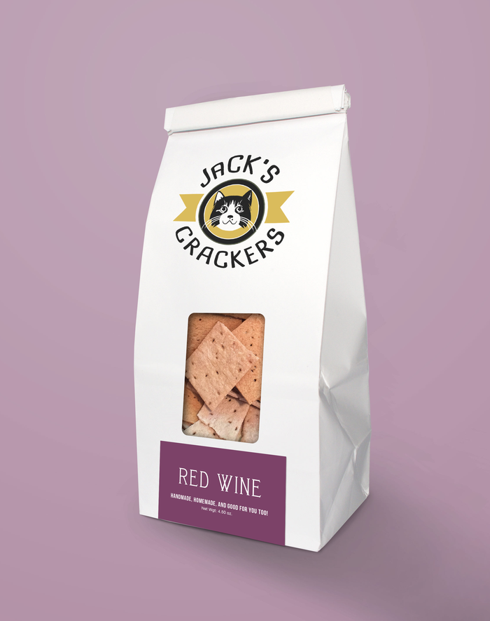Red Wine Crackers bag